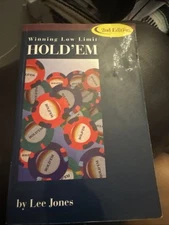Winning Low-Limit Hold'em by Lee Jones (2000, Trade Paperback)