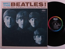 BEATLES Meet The Beatles! CAPITOL LP mono y