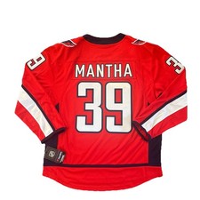 Washington Capitals Jersey Large Anthony Mantha Mens Red 