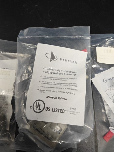 10x Siemon Modular Wire Adapter Y Adapters Splits YT4 E2 E2 - Picture 6 of 7