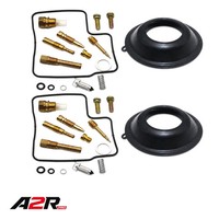 Vergaser Reparatursatz FüR Honda XL650V Transalp Membran Schwimmer DüSe