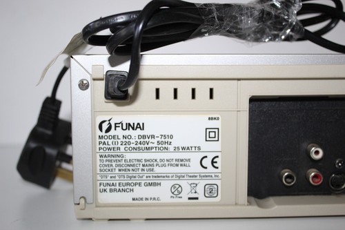 FUNAI DVD Player & VHS Video Recorder Player - VCR / DVD Combi DBVR-7510 - Picture 12 of 22