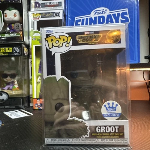 Guardians of The Galaxy Groot Funko POP! Vinyl Figure #1213 w Protector Marvel