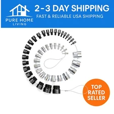 Professional Thread Gauge Tool: 45 Male/Female Gauges for Instant Verification