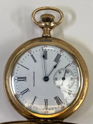 Antique Waltham 15 Jewels Pocket Watch, Pre-Owned, Runs (37-#70)