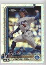 2025 Topps Chrome Topps Refractor Justin Wrobleski #38 ib6