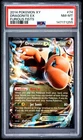 2014 Pokemon XY Furious Fists Dragonite Ex 74 FRESHLY GRADED PSA 8 NM-MT