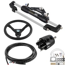 Hydraulic Boat Steering Kit 300HP, Hydraulic Steering Kit Helm Pump, Hydraulic
