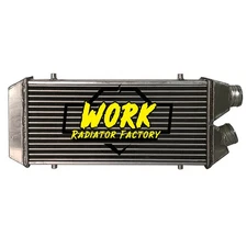 20 1/2 x 10 1/4" Core Size Universal 2.5" One Side Turbo Front Mount Intercooler