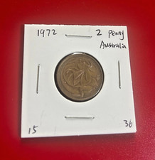 1972 AUSTRALIA 2 PENNY COIN - NICE WORLD COIN !!!