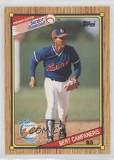 1989 Topps Senior Professional Baseball Association Box Set Bert Campaneris 0h1