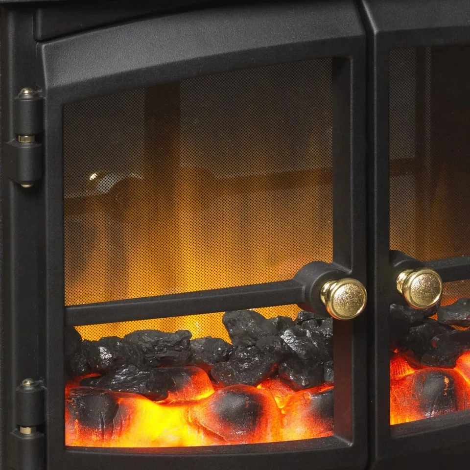 Dimplex Springbourne Freestanding Optiflame Electric Stove Fire Black SBN20E - Image 3 of 4