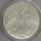 2001 PCGS MS68 WTC Ground Zero Recovery 9-11-01 Silver Eagle