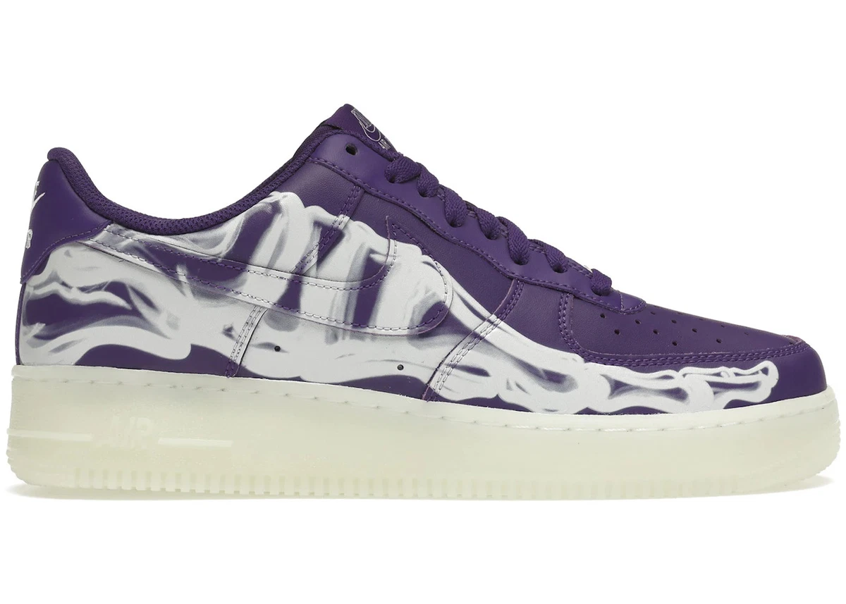 Nike Air Force 1 Low Purple Skeleton for Sale | Authenticity