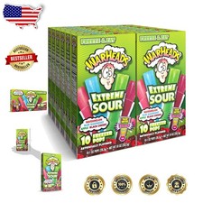 Assorted Sour Freezer Pops 120ct Fat-Free Frozen Ice Pops Intense Flavor
