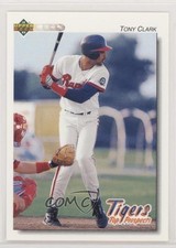 1992 Upper Deck Minor League Tony Clark #182 02yu