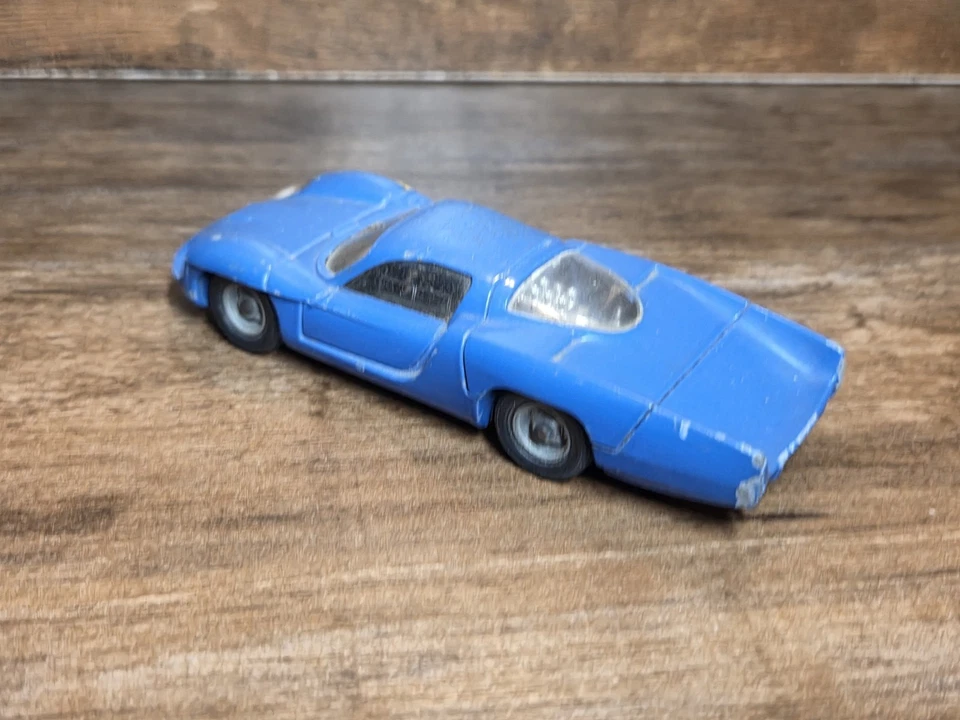 Coche de carreras fundido a presión Solido #30 ALPINE RENAULT 3L modelo #168 4/69 coche azul Foto 4 de 4