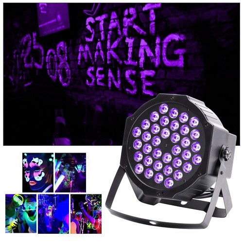 180W Akku UV Schwarzlicht Par Bühnenlicht 36LED DMX Wiederaufladbar Scheinwerfer - Bild 8 von 23
