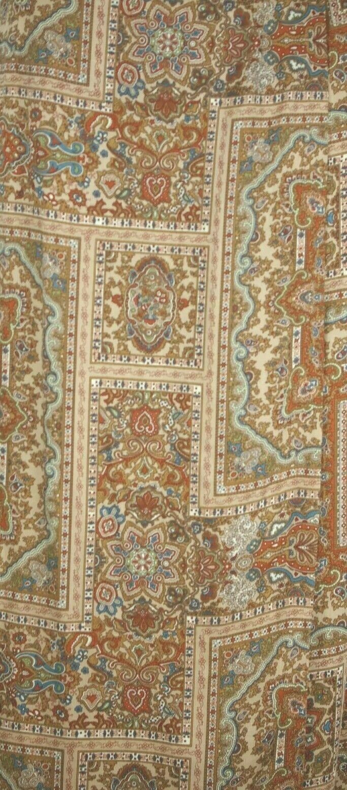 Talbots Petites Brown Patterned Long Flat Front W… - image 2