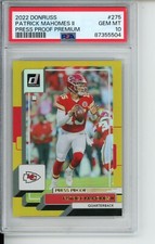 🔥 Patrick Mahomes II 2022 Donruss Press Proof Premium #275 - PSA 10 GEM MINT 🔥