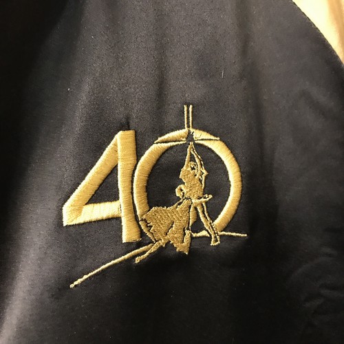 RARE STAR WARS 40TH ANNIVERSARY SOUVENIR EMBROIDERED BOMBER JACKET Large - Picture 5 of 7