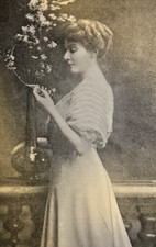 1908 Vintage Magazine Illustration Princess Marie Bonaparte