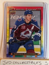 Nathan Mackinnon NHL Canvas 2021-22 Tim Hortons Upper Deck Hockey NHL Card C-13