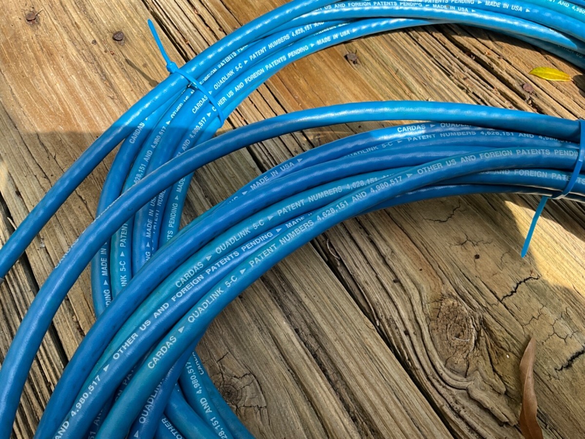Cardas Quadlink C-5 XLR balanced interconnect 62 foot pair Cardas Quadlink C-5 XLR balanced interconnect 62 foot pair
