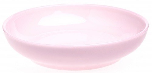 Bowl - Plain & Simple - Crown Tuscan Pink Glass - Mosser USA - Small - Picture 1 of 1