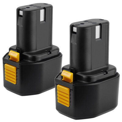 2Pack 4Ah 7.2V Battery for Hitachi 325292 EB7 EB712S EB714S EB7B EB7G EB7M FEB7