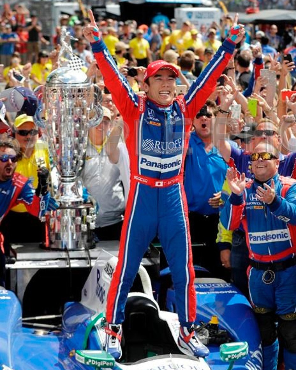 Takuma Sato 2017 INDIANAPOLIS INDY 500 WINNER 8x10 PHOTO | eBay