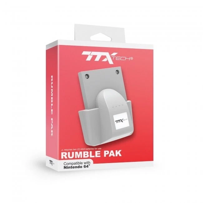 Nuevo TTX Tech Rumble Pak para Nintendo 64 - Paquete Vibración Controlador N64 Foto 2 de 2
