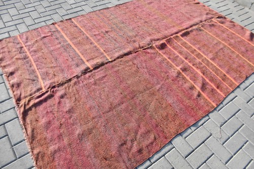 Vintage Rug, 5.9x9 ft Large Rug, Antique Rugs, Kilim, Dorm Rug, Colorful Rug - Picture 2 of 6