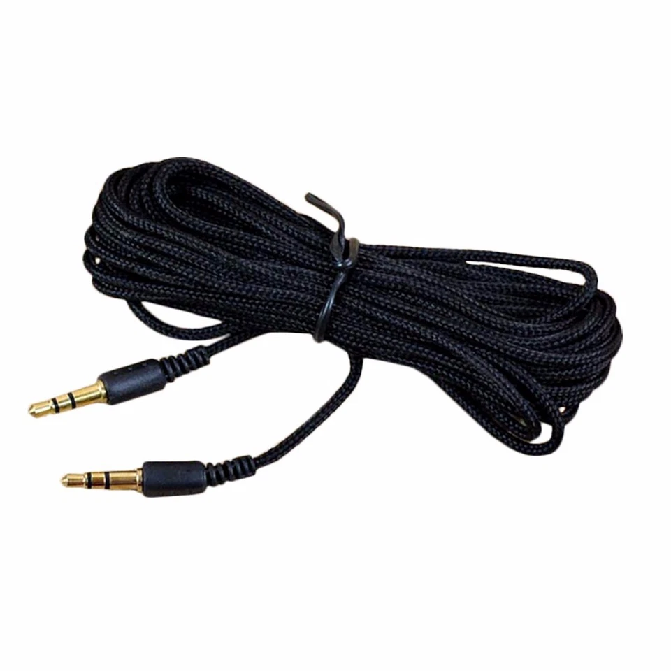 3.5mm Aux Jack Audio Stereo Cable Adapter Auxiliary Car Cord Male to Mele/Female - Image 2 of 4