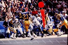 EJ548 Nolan Cromwell Rams - Ron Springs Cowboys 8x10 11x14 16x20 Photo