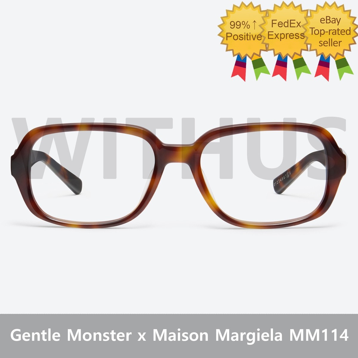 Gentle Monster x Maison Margiela MM114 Tortoiseshell Clear Gentle Monster x Maison Margiela MM114 Tortoiseshell Clear