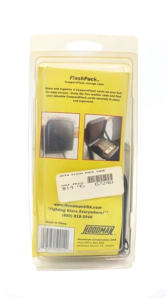 Hoodman Compact Flashcsrd FlashPack Carrying Case (H-FP4) - NEW! - Image 2 of 2