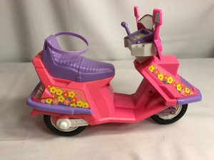 barbie scooter 3 wheel