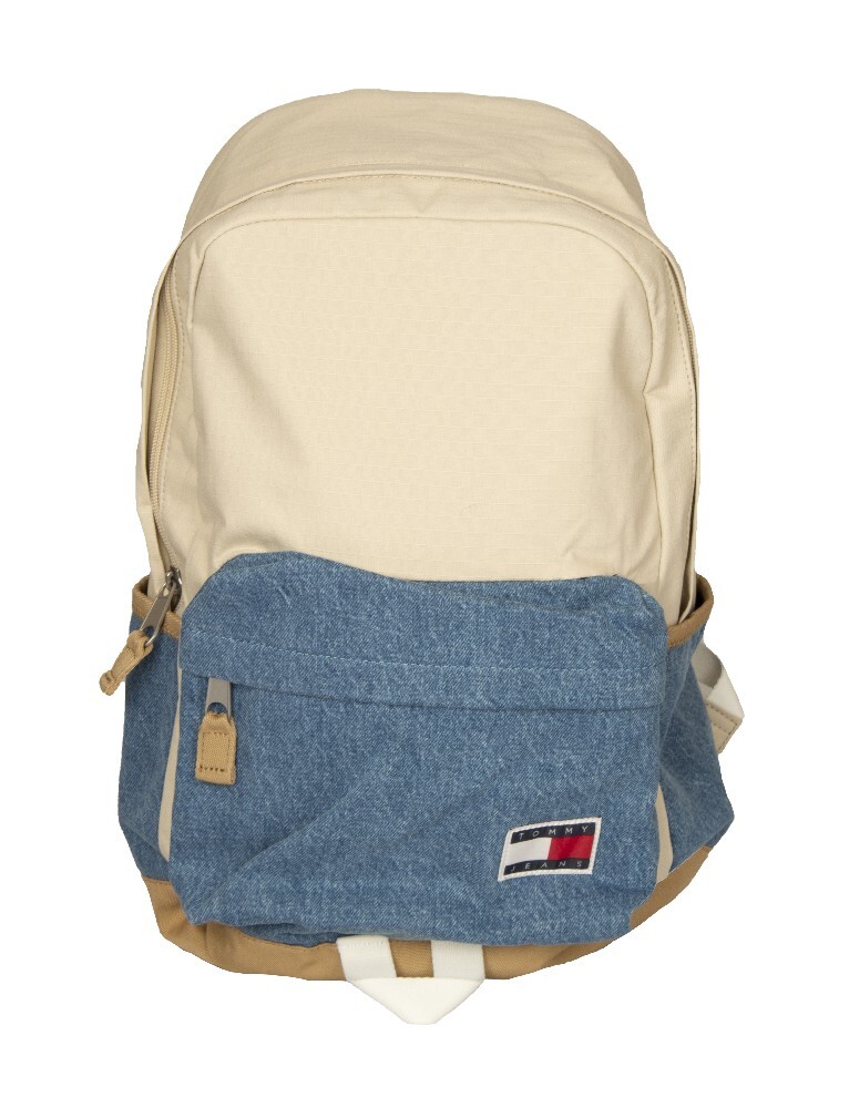 Рюкзак ДЖИНСОВЫЙ TOMMY HILFIGER schule arbeit freizeit baumwolle artikel AM0AM0956 20090₽