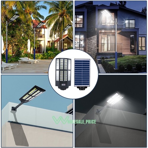 9900000000LM 1120 LED Luz Lampara Solar Para Patio Exterior Lámparas En La Calle - Picture 12 of 15