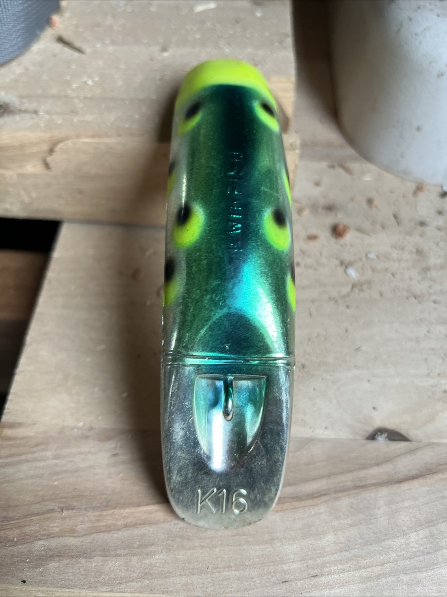 Leurre Luhr Jensen Kwikfish K16 – Couleur Funky Chicken (rare) – Pré-Rapala