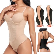 Women Full Body Shaper Firm Tummy Control Shapewear Slimming Butt Lift Bodysuits