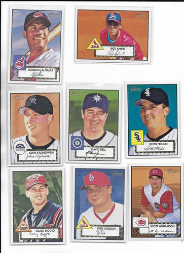 2001 Topps Heritage PICK-A-CARD Damon Buhner Snow Thome Soriano FINISH YOUR SET - Picture 136 of 219