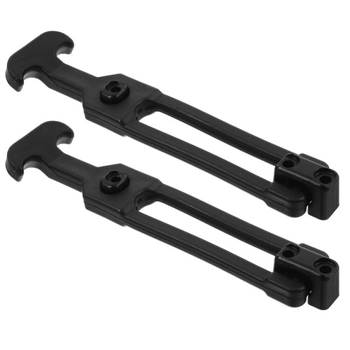 2Pcs Toolbox Hasp T-handle Catch Rubber Latch Draw Latches Buckle - Imagen 4 de 12