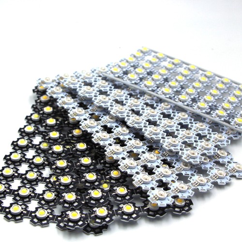 3W watts High Power SMD LED COB Chip Lights Beads White Red Blue Yellow With PCB - Picture 2 of 8