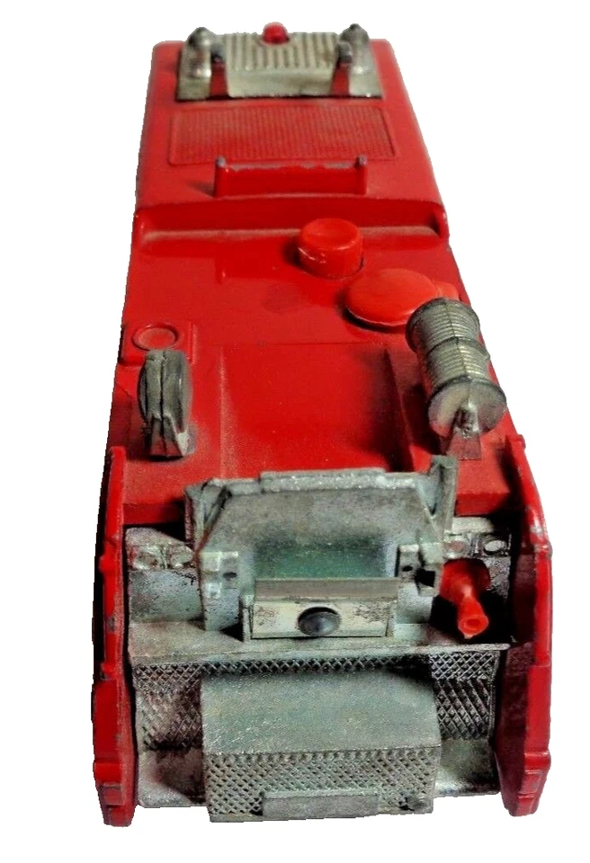 Vintage Dinky Die Cast Toy Merryweather Marquis Fire Tender # 285 - Image 2 of 4