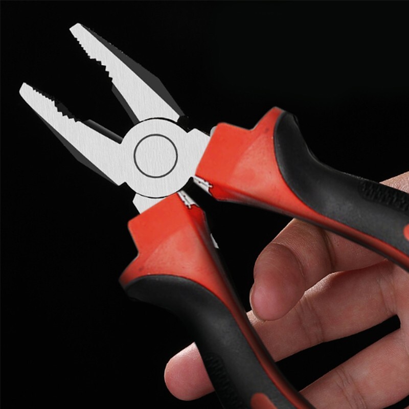 Retoo 3-teiliges Zangen Set – Seitenschneider, Kombizange, Spitzzange Aus Chrom-Vanadium-Stahl, Für Elektriker & Heimwerker