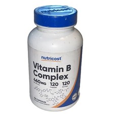 Vitamin B Complex 120 Caps 469 Mg Per Serving Dietary Supplement