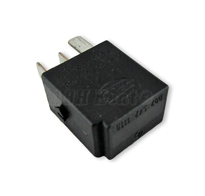 415-Mercedes-Benz E M R S KLASSE 4-Pin Schwarz Relais 0025421119 Hella