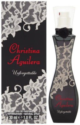 CHRISTINA AGUILERA UNFORGETTABLE EAU DE PARFUM SPRAY 1.0 OZ NEW IN BOX SEALED